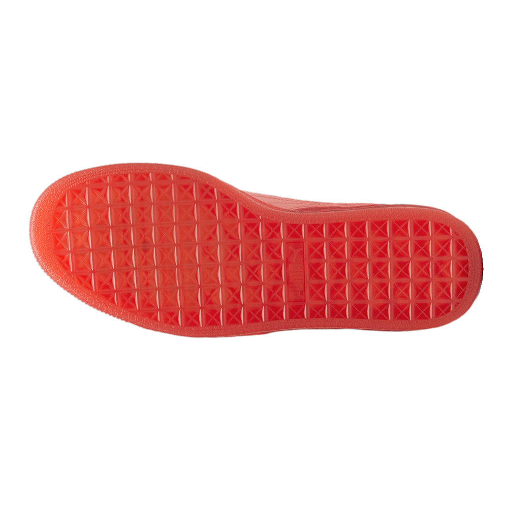 Suede Classic Translucent Lace Up Sneakers