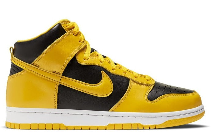 Dunk High Black Varsity Maize (2020) (WORN)