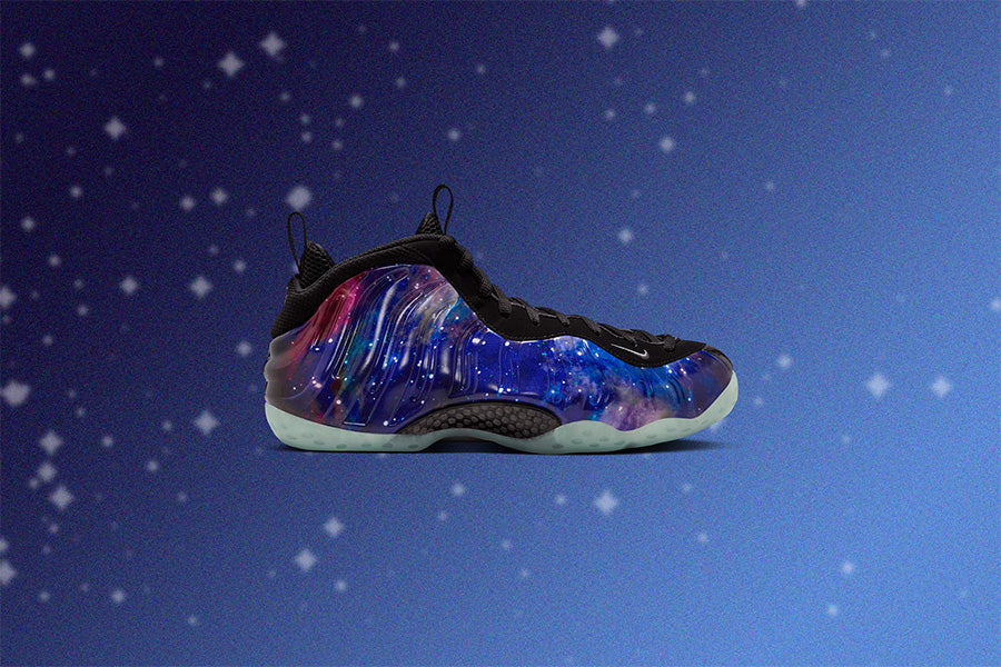 Air Foamposite One 'Galaxy' - Obsidian/Anthracite/Black