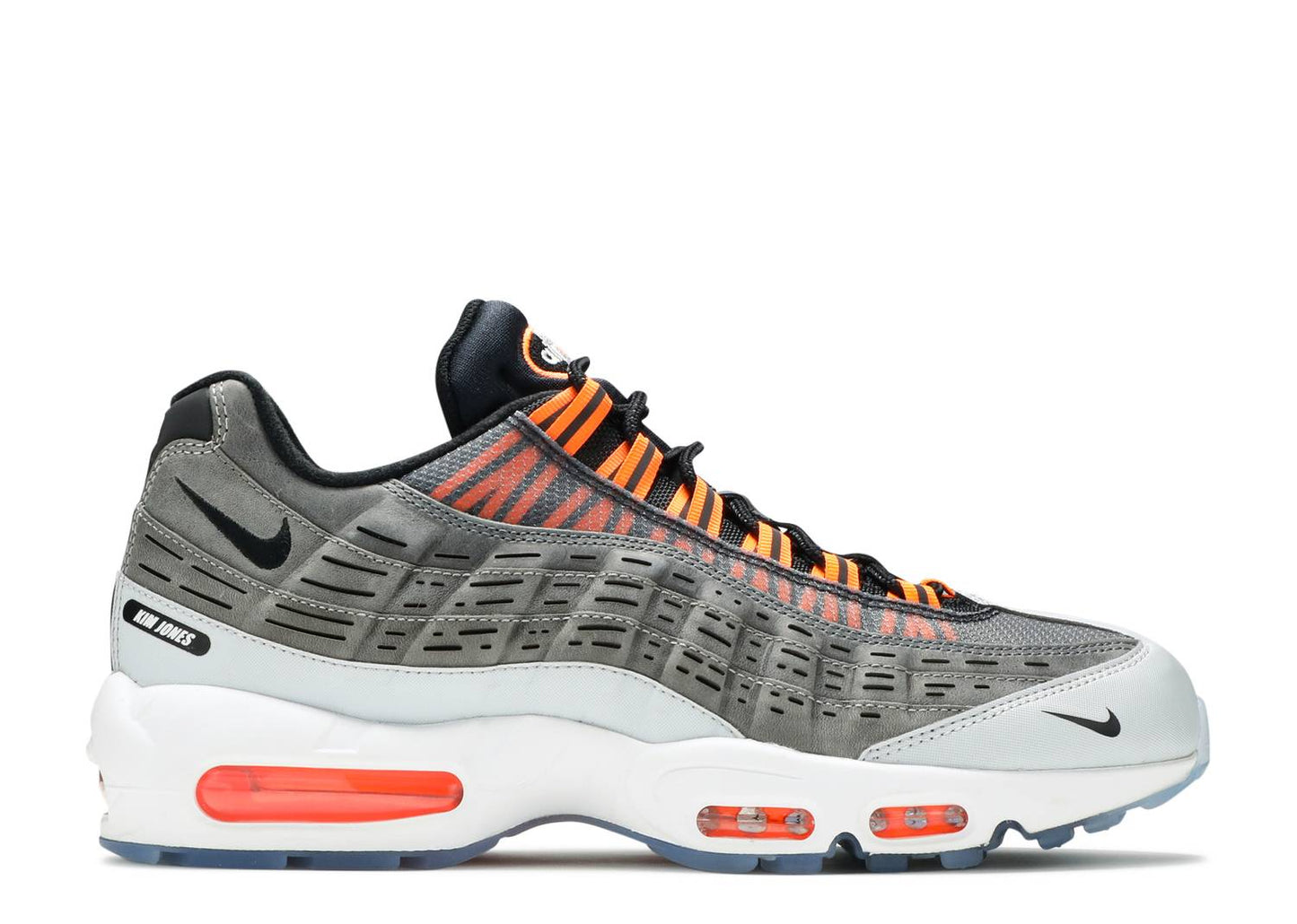 Air Max 95 Kim Jones Black Total Orange