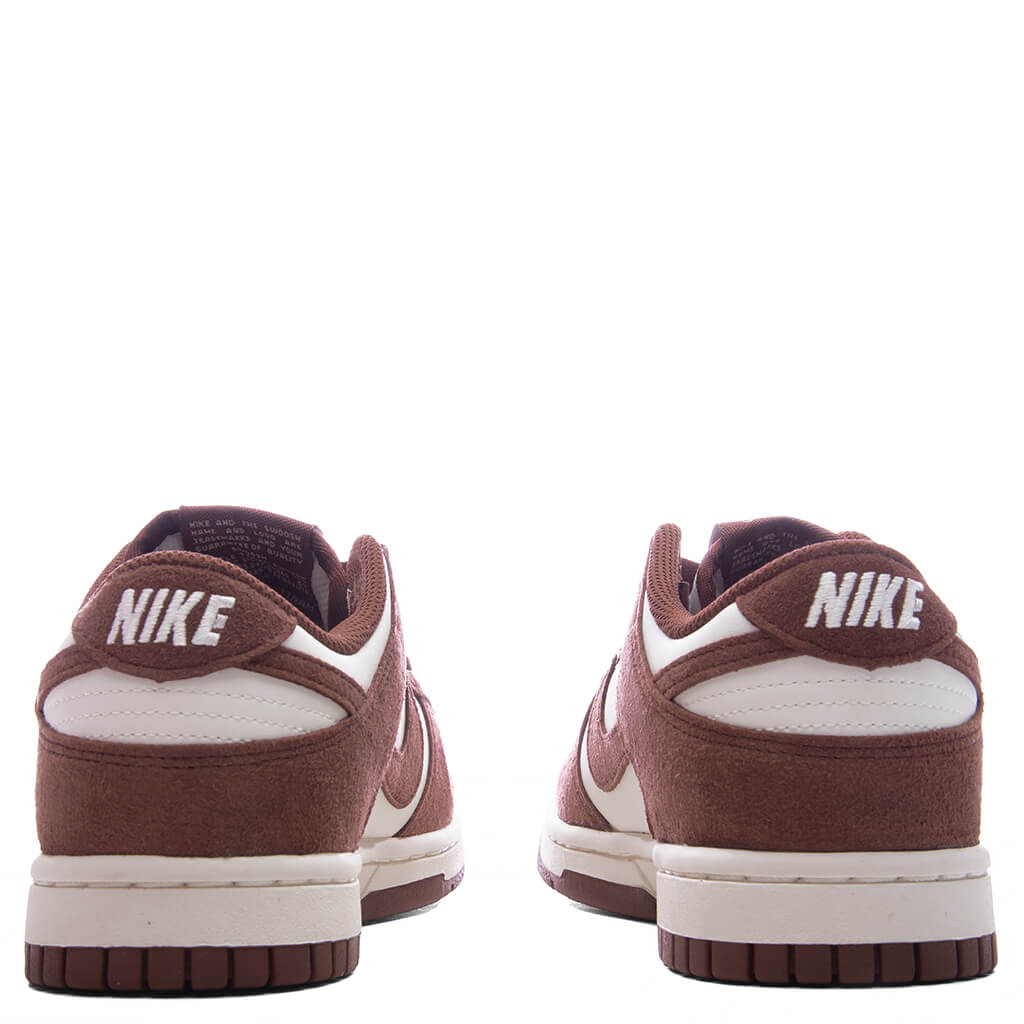 Women's Dunk Low - Sail/Red Sepia/Metallic Gold