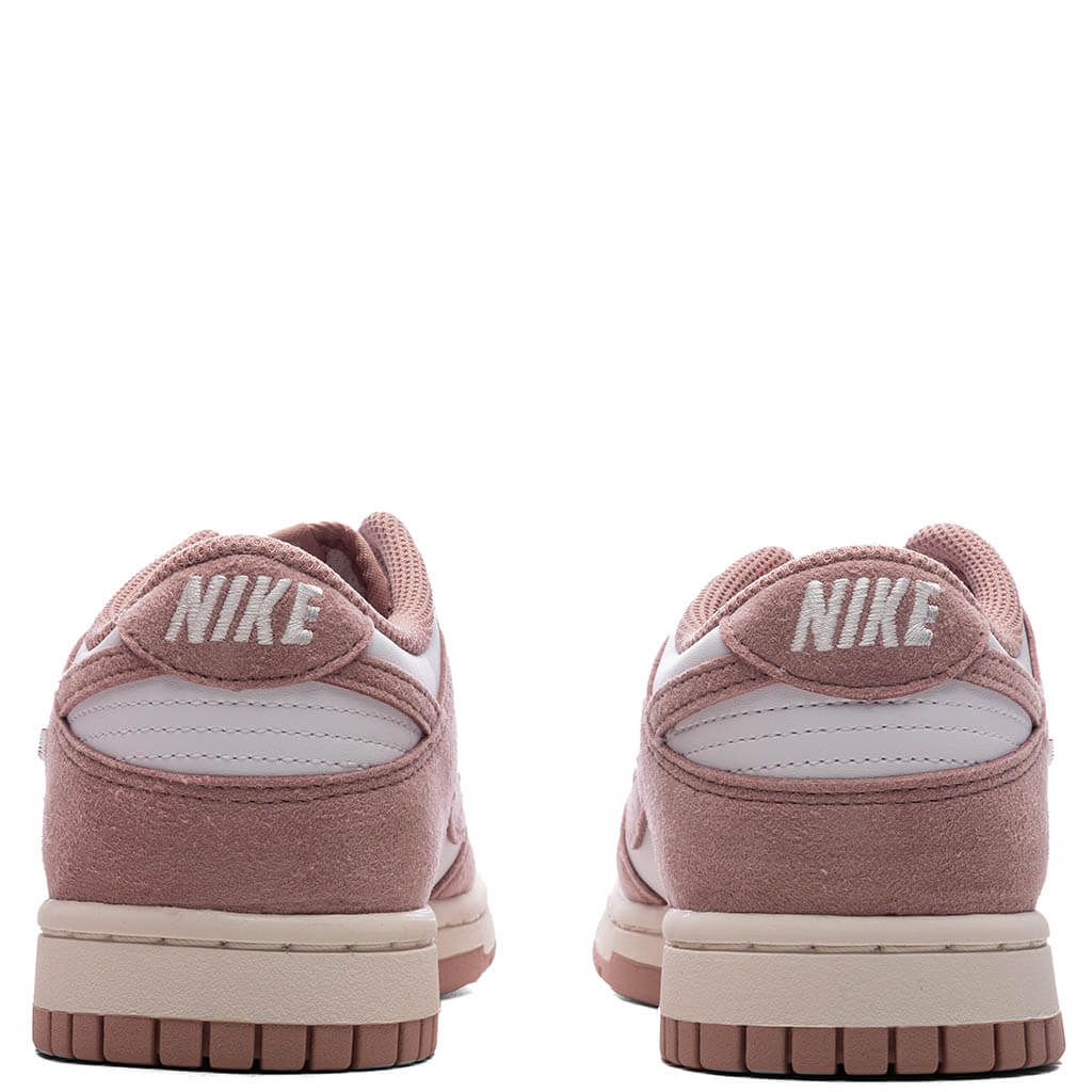 Women's Dunk Low 'Rose Whisper' - White/Particle Pink/Sail/Metallic Silver
