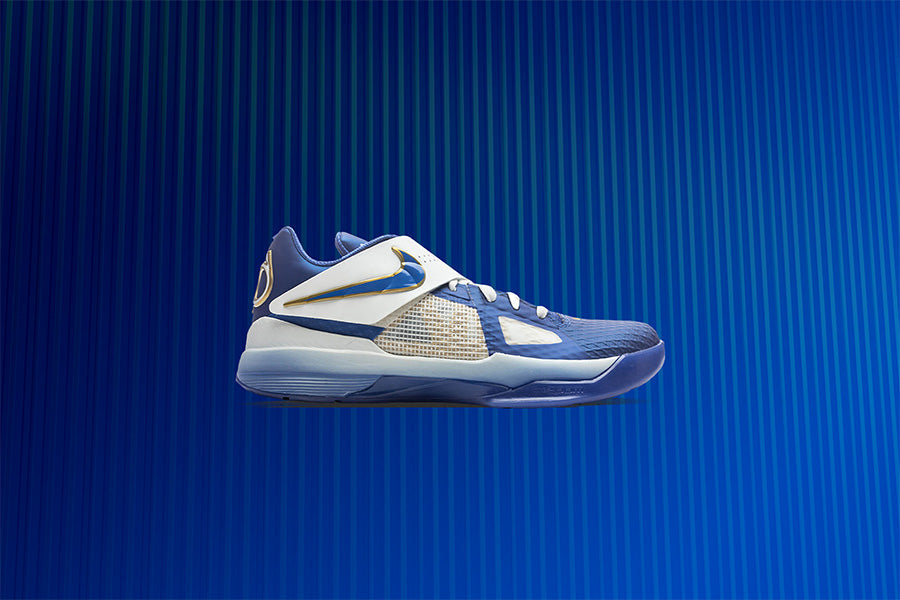 Zoom KD IV 'MVP Speech' - Hyper Royal/Summit White/Metallic Gold