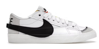 Blazer Low 77 Jumbo White Black Sail