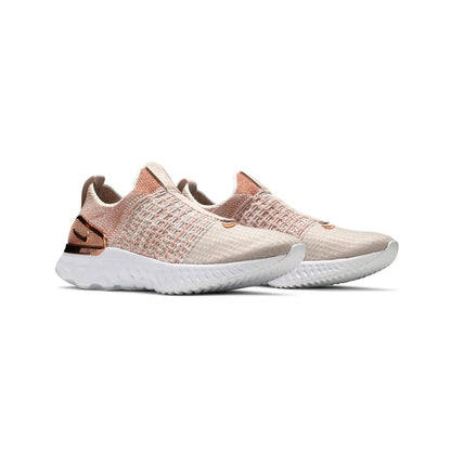 React Phantom Run Flyknit 2 Premium 'Fossil Stone Metallic' Women's (2020)