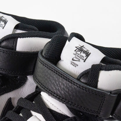 Air Force 1 Mid Stussy 'Light Bone Black' (2022)