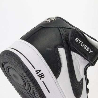 Air Force 1 Mid Stussy 'Light Bone Black' (2022)