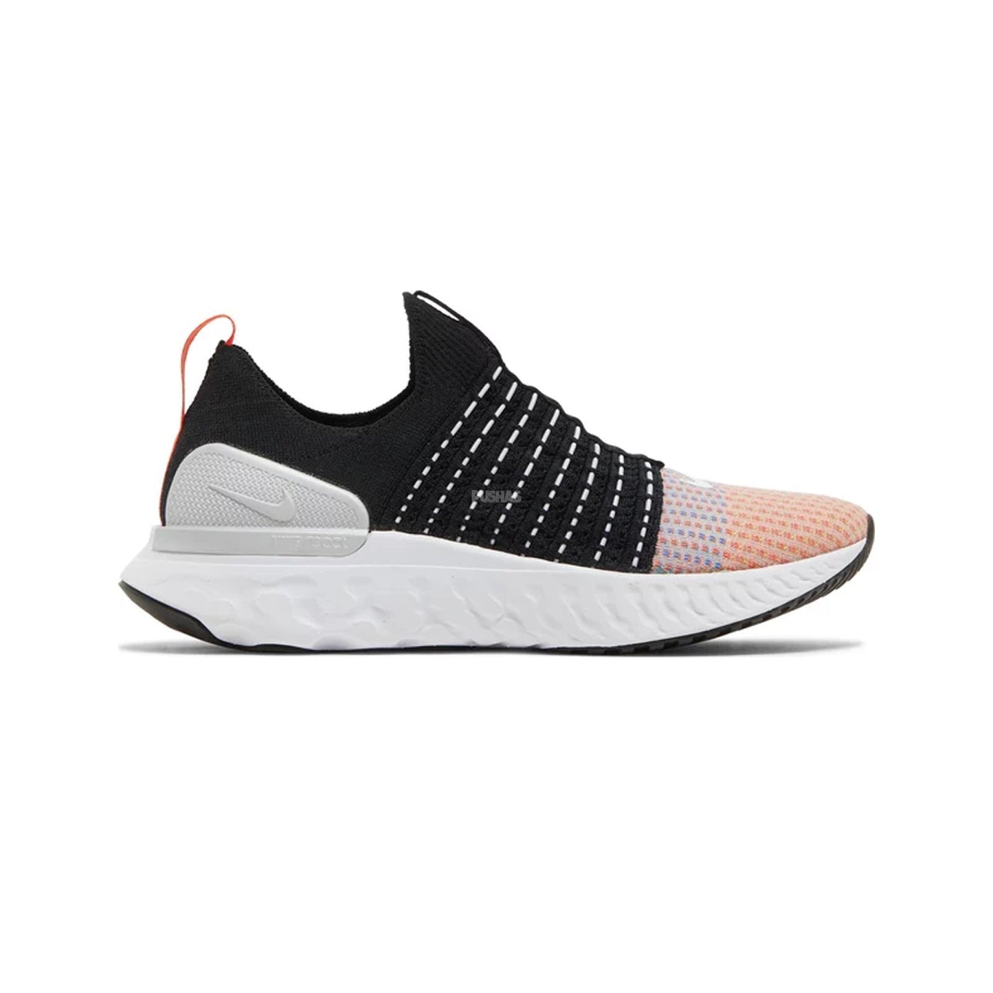 React Phantom Run Flyknit 2 'Black Team Orange' (2022)