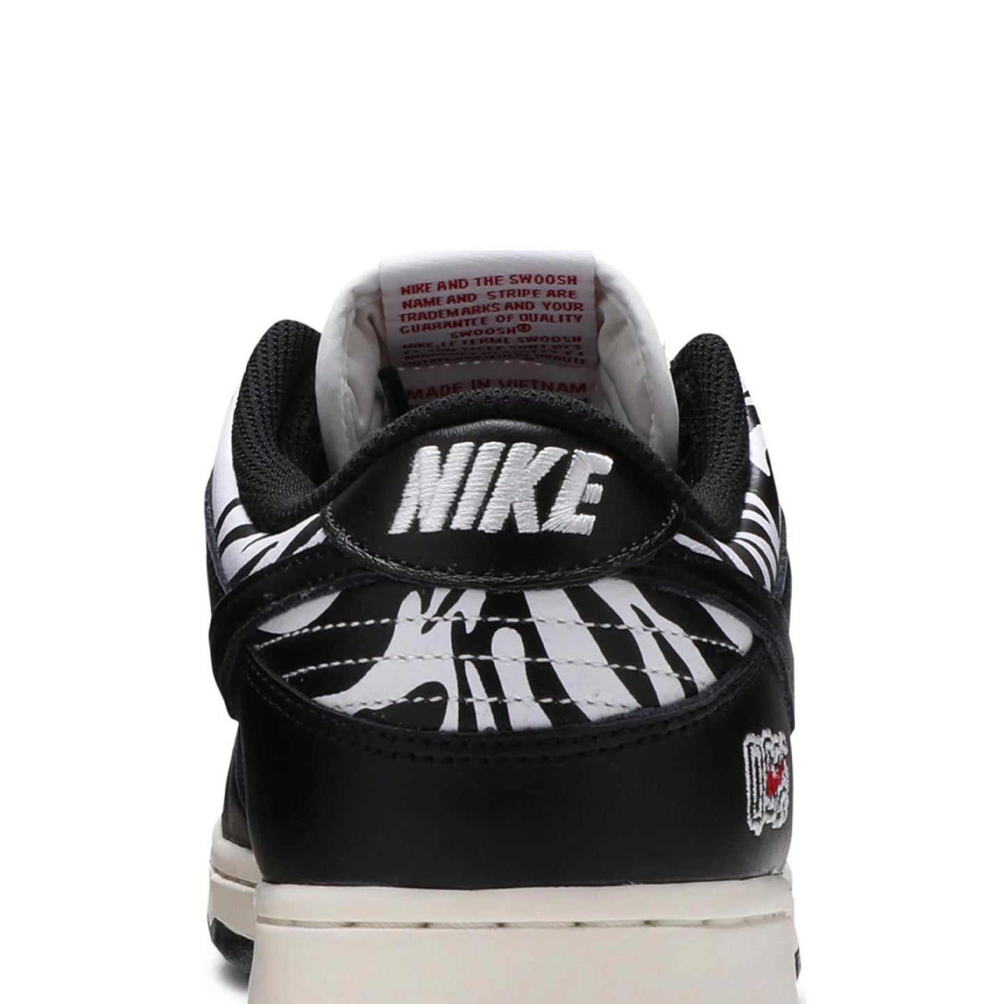 Dunk Low OG QS 'Quartersnacks Zebra' (2021)