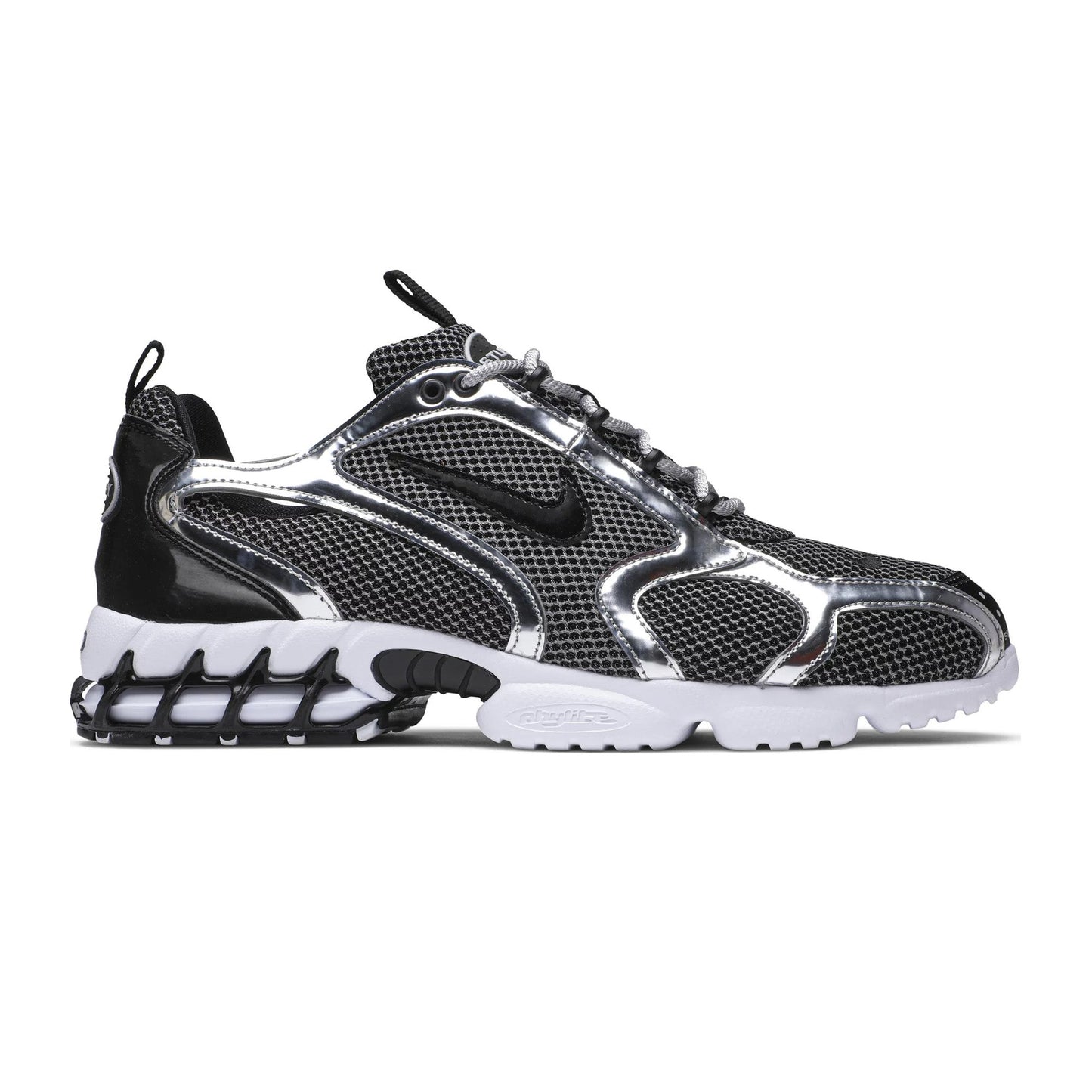 Air Zoom Spiridon Cage 2 x Stussy 'Pure Platinum