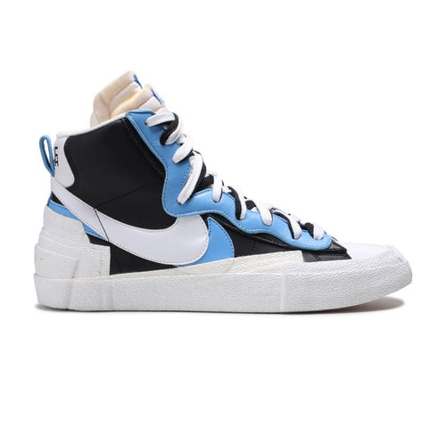 Blazer Mid sacai White Black Legend Blue (WORN)