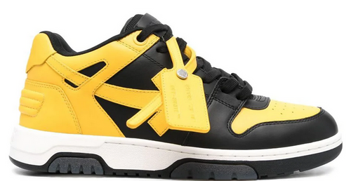 Out Of Office Calf Leather (Black/Yellow)