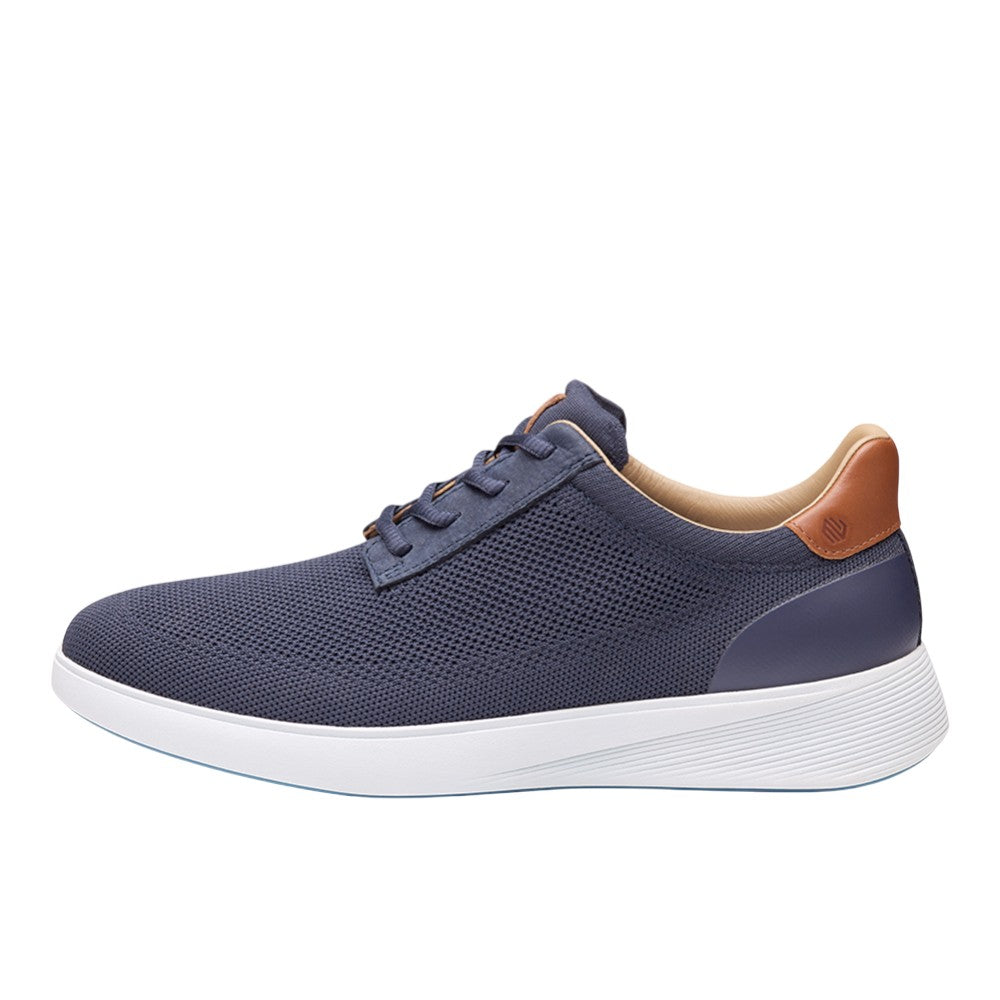 Akerson Knit Plain Toe Lace Up Sneakers