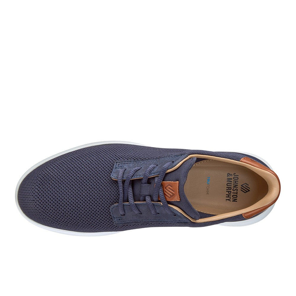 Akerson Knit Plain Toe Lace Up Sneakers