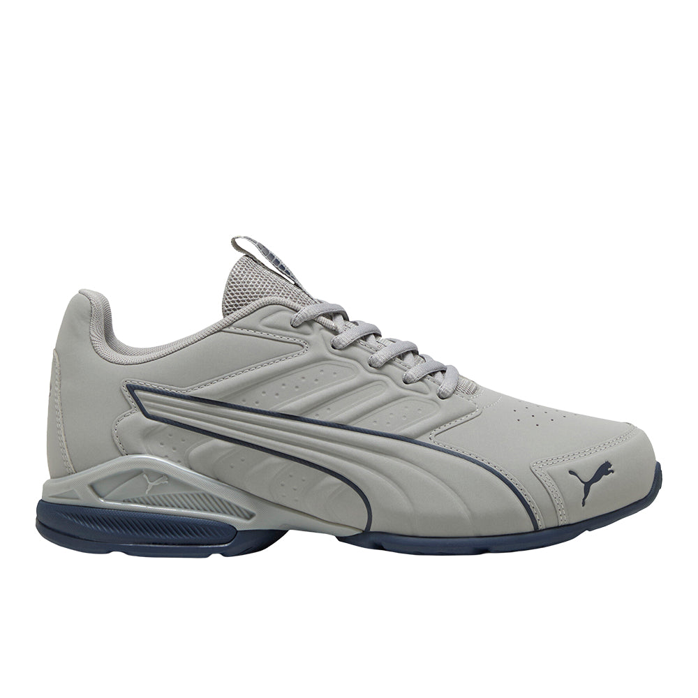 Electro Synthetic Leather Lace Up Sneakers