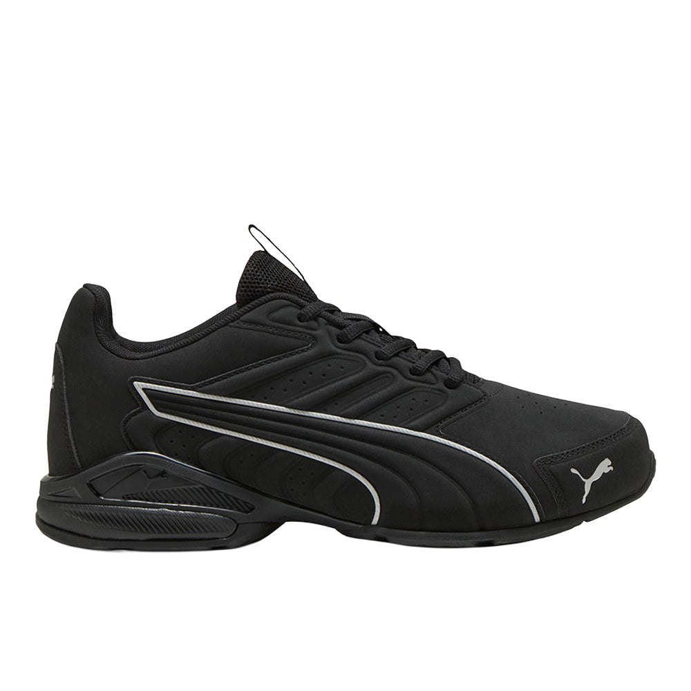 Electro Synthetic Leather Lace Up Sneakers