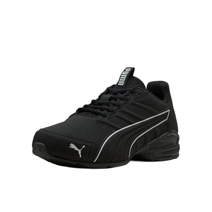Electro Synthetic Leather Lace Up Sneakers