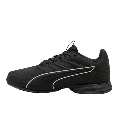Electro Synthetic Leather Lace Up Sneakers