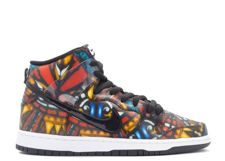 Dunk SB High Concepts Stained Glass (WORN)