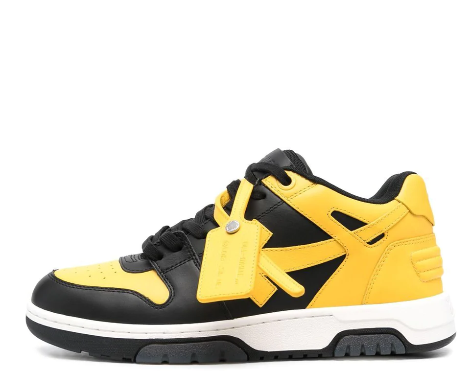 Out Of Office Calf Leather (Black/Yellow)