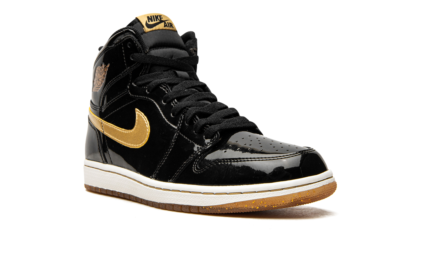 1 Retro High OG "Black/Metallic Gold"