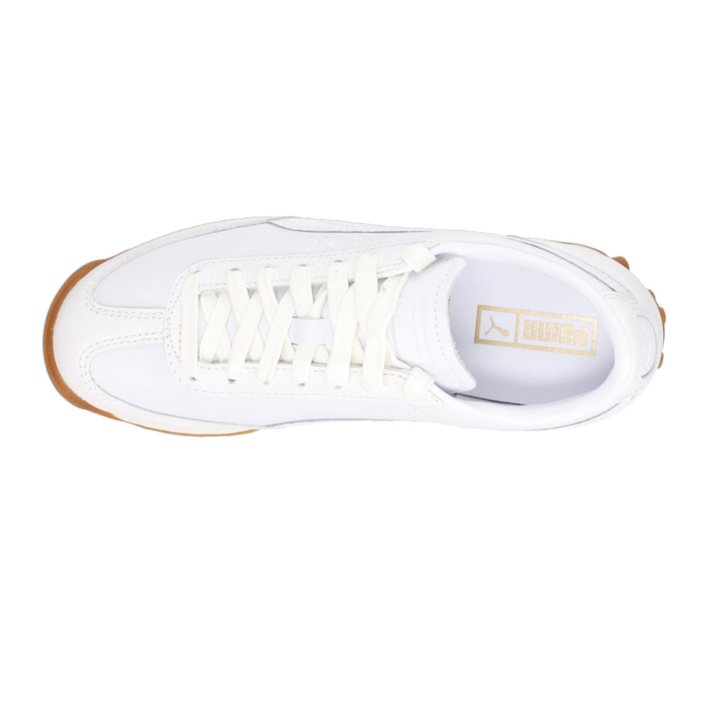 Easy Rider Leather Lace Up Sneakers