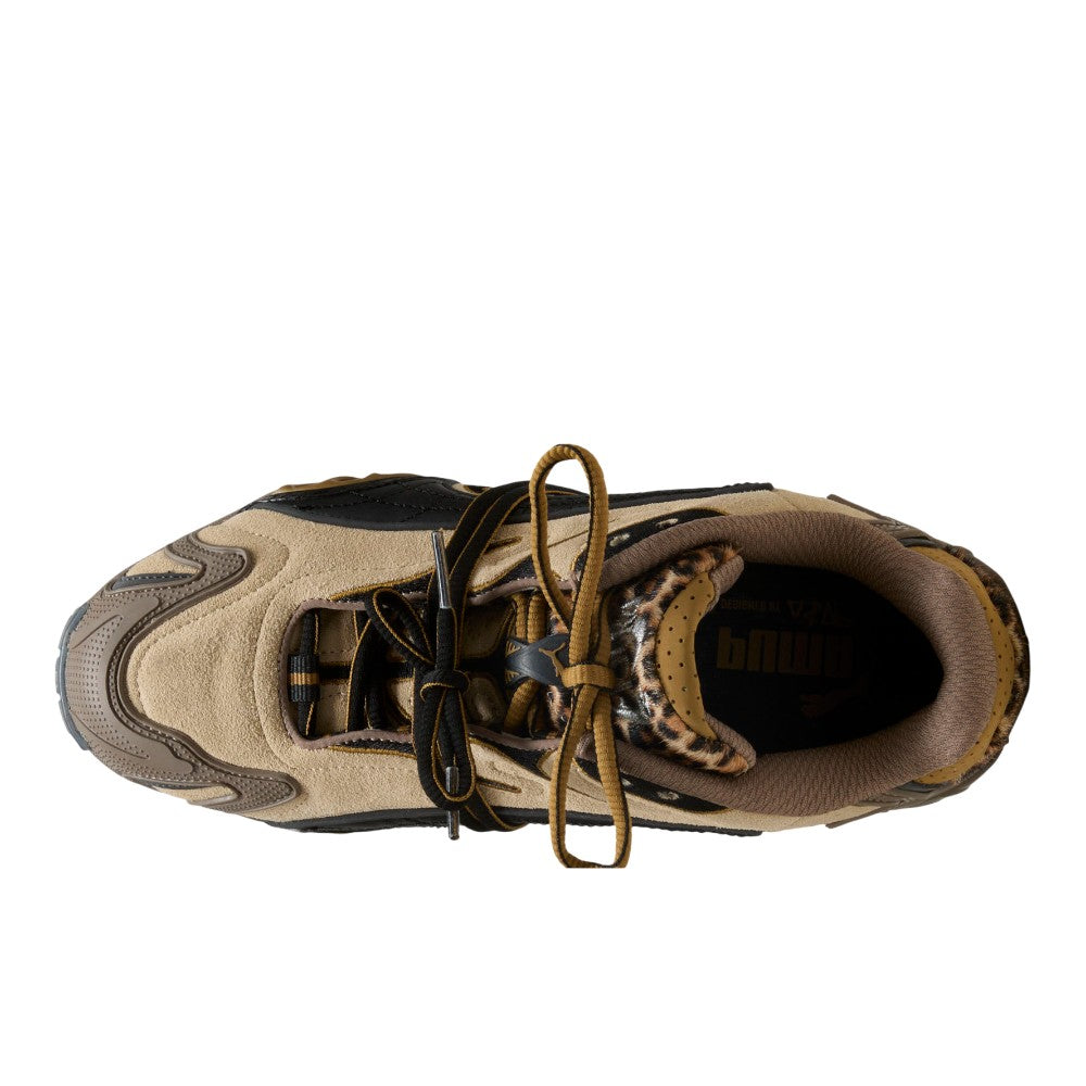 ASAP ROCKY X Inhale Leopard Lace Up Sneakers