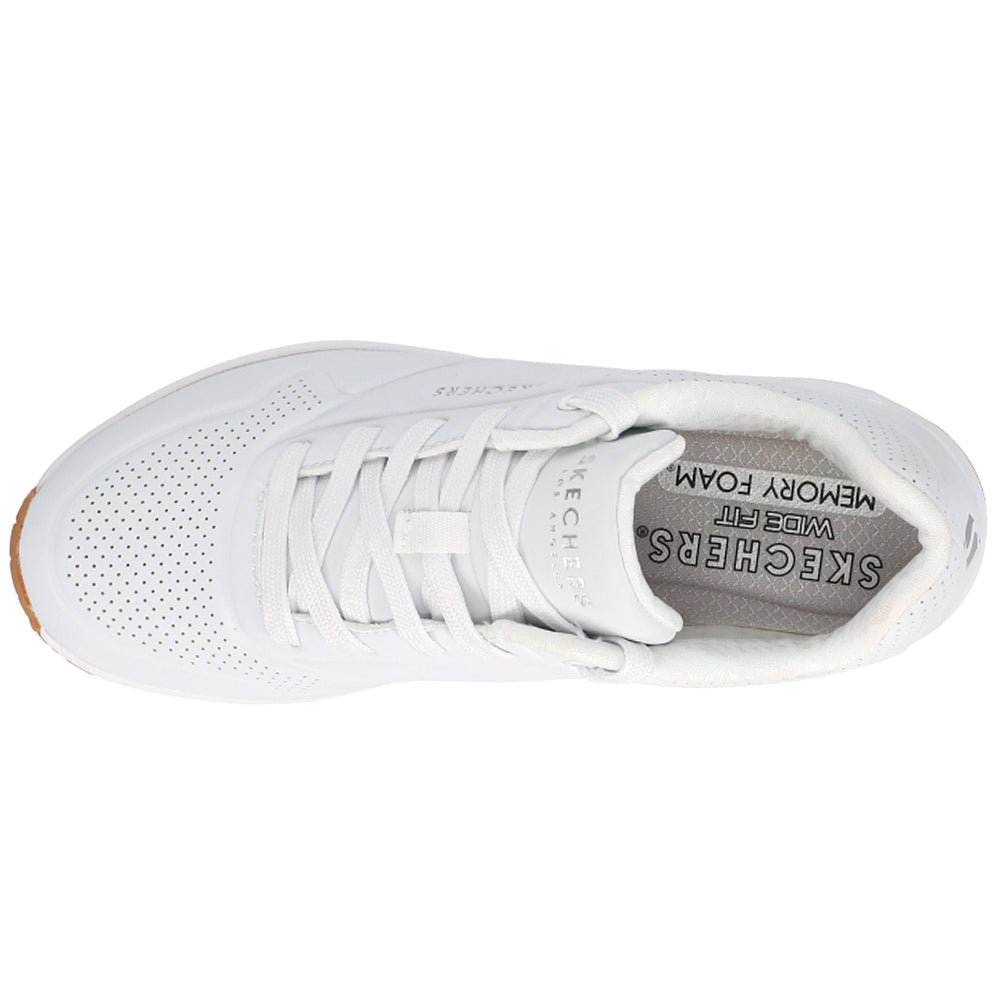 UNO Stand On Air Perforated Lace Up Sneakers