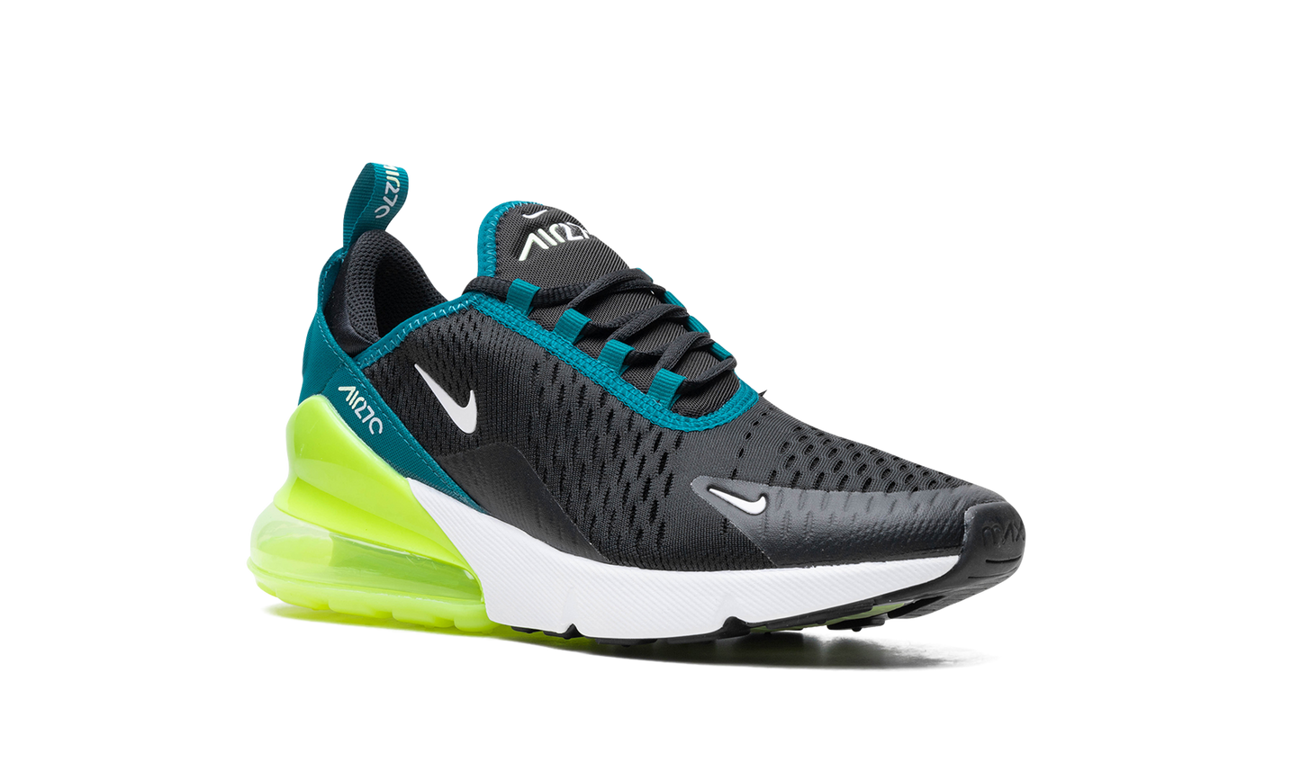 Air Max 270 GS "Black Bright Spruce Volt" 943345 026