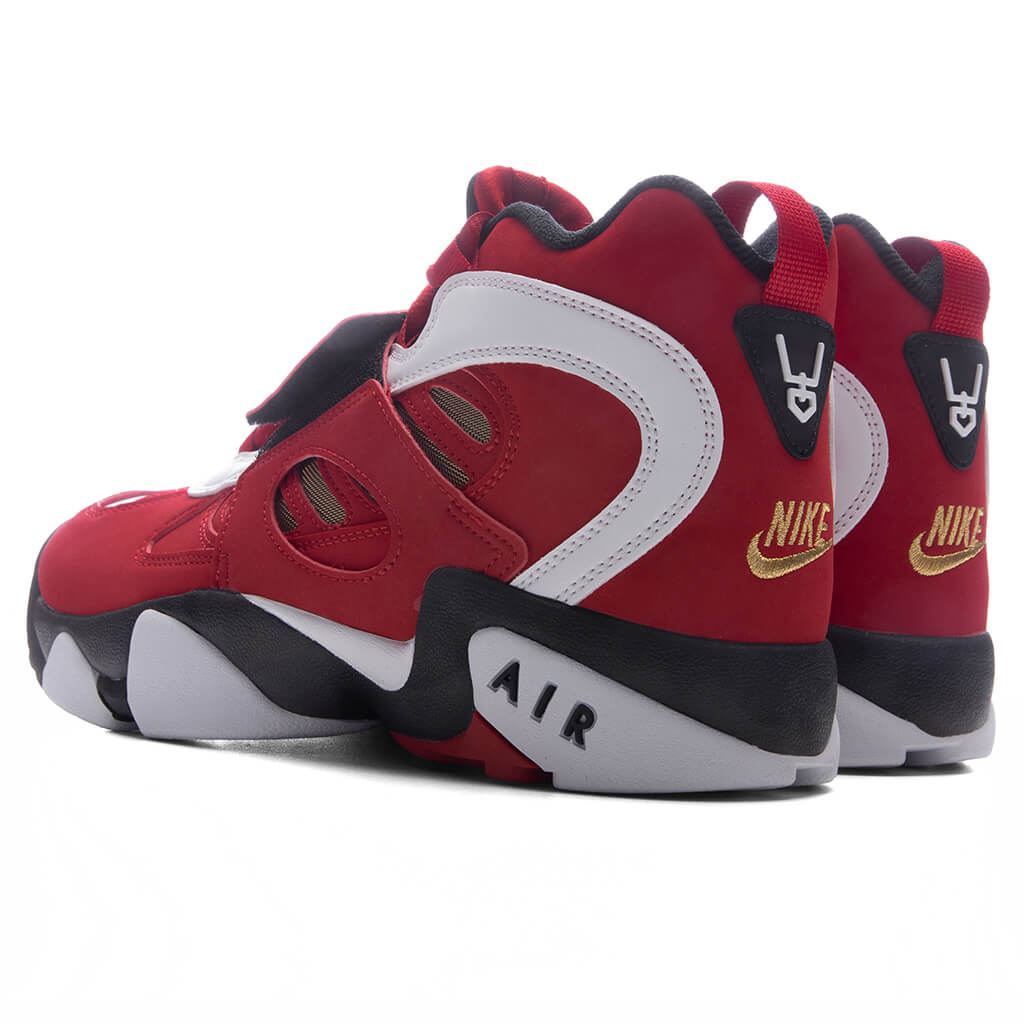 Air Diamond Turf 2 'Fire Red' - Prime Red/White/Black/Metallic Gold