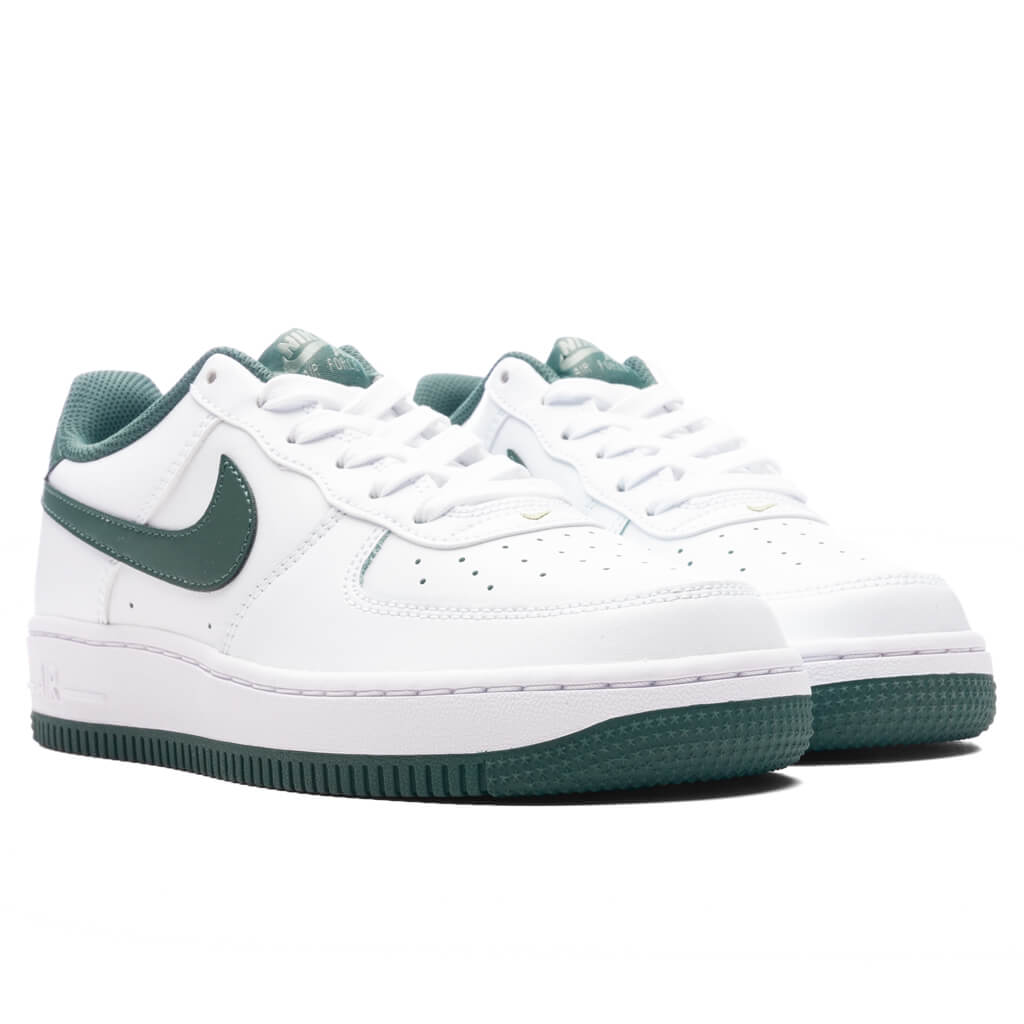 Air Force 1 (GS) - White/Vintage Green/Oil Green