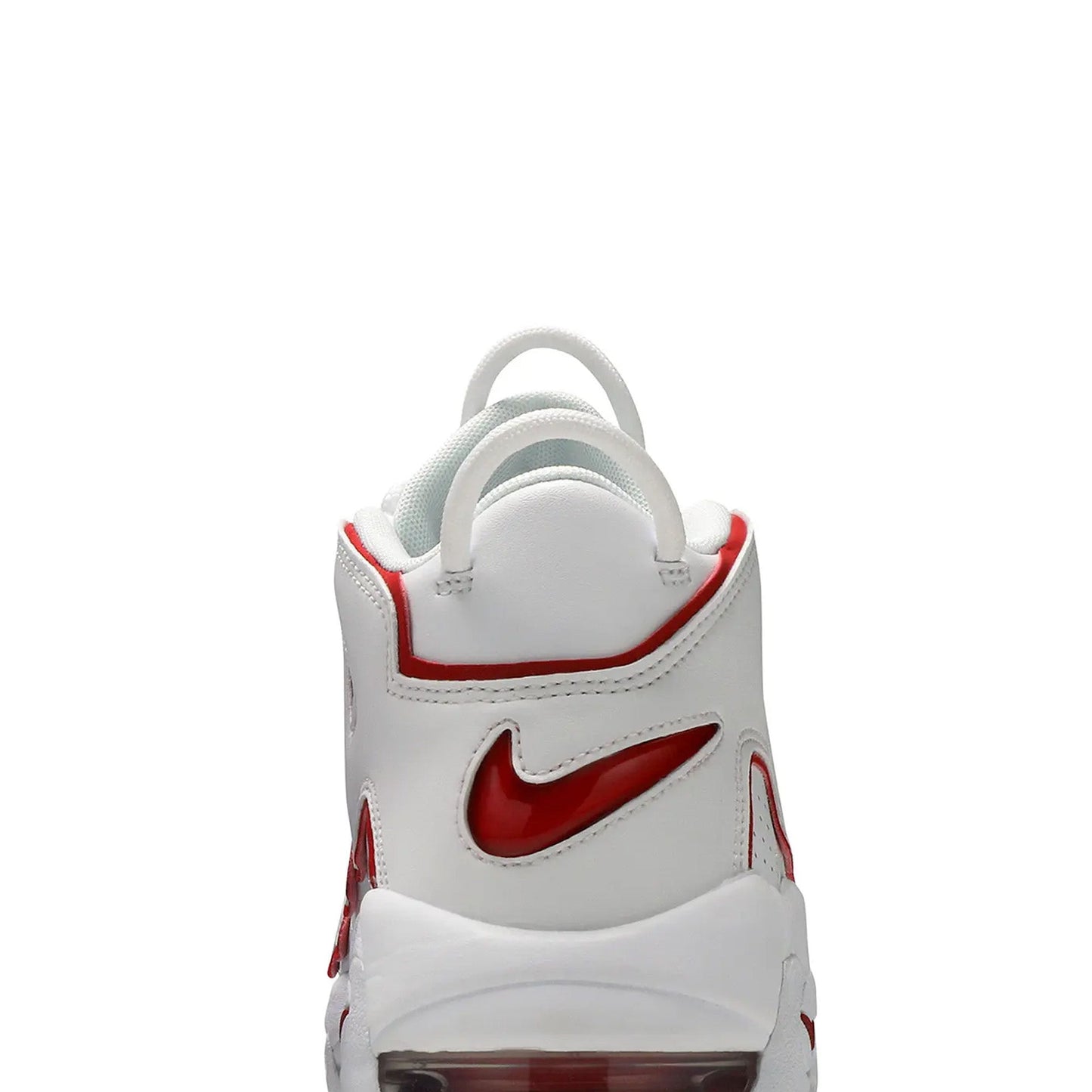 Air More Uptempo 'White Varsity Red Outline' (2021)