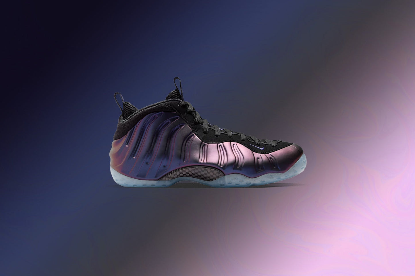 Air Foamposite One - Black/Varsity Purple