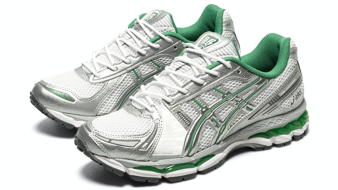 Gel Kayano 12.1 White Pure Silver Green