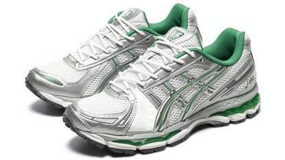 Gel Kayano 12.1 White Pure Silver Green