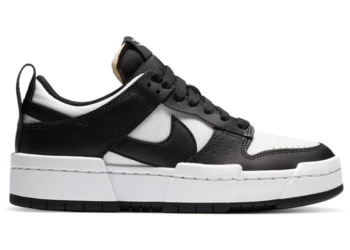 Dunk Low Disrupt Black White (W)
