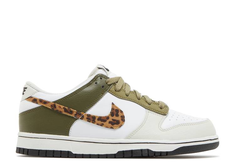 Dunk Low Olive Leopard (GS)