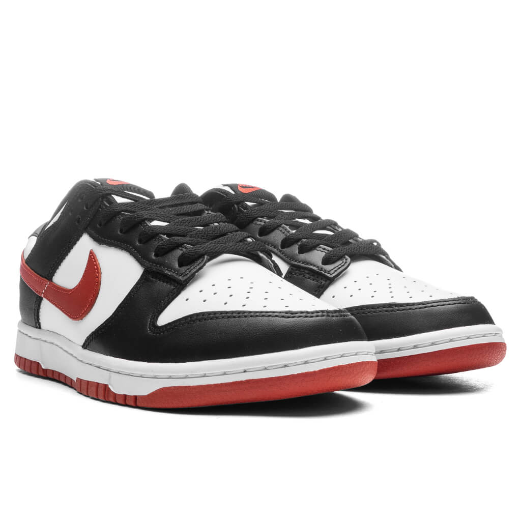 Dunk Low Retro - White/Dragon Red/Black