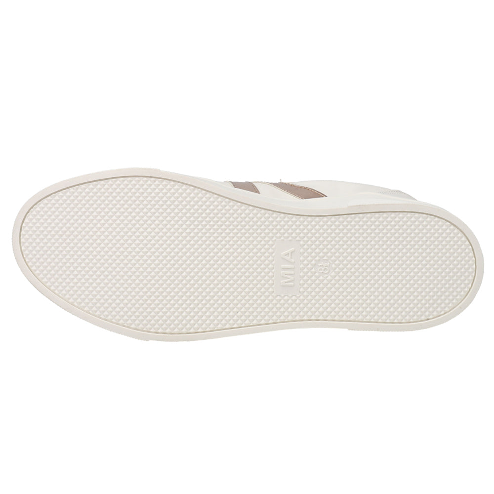Alta Metallic Perforated Lace Up Sneakers