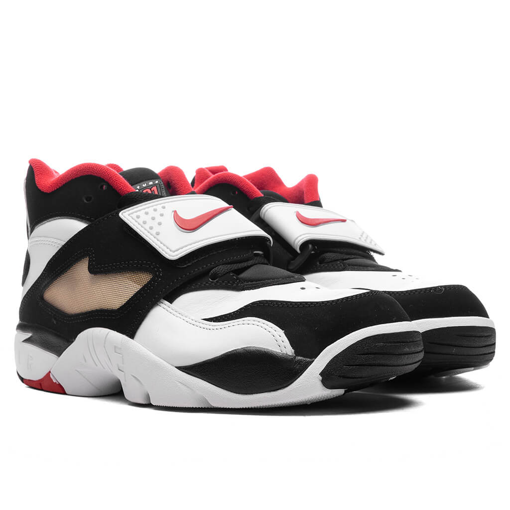 Air Diamond Turf - White/Fire Red/Black/Metallic Gold