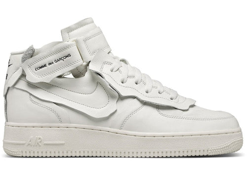 Force 1 Mid Comme des Garcons White