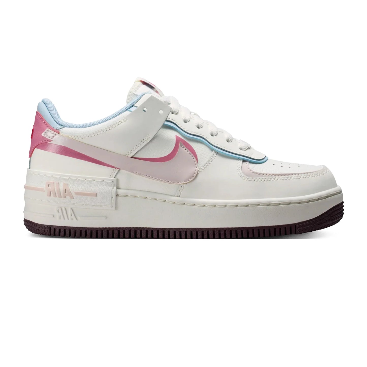 Nike Air Force 1 Shadow 'White Pink Blue' Women's (2026)