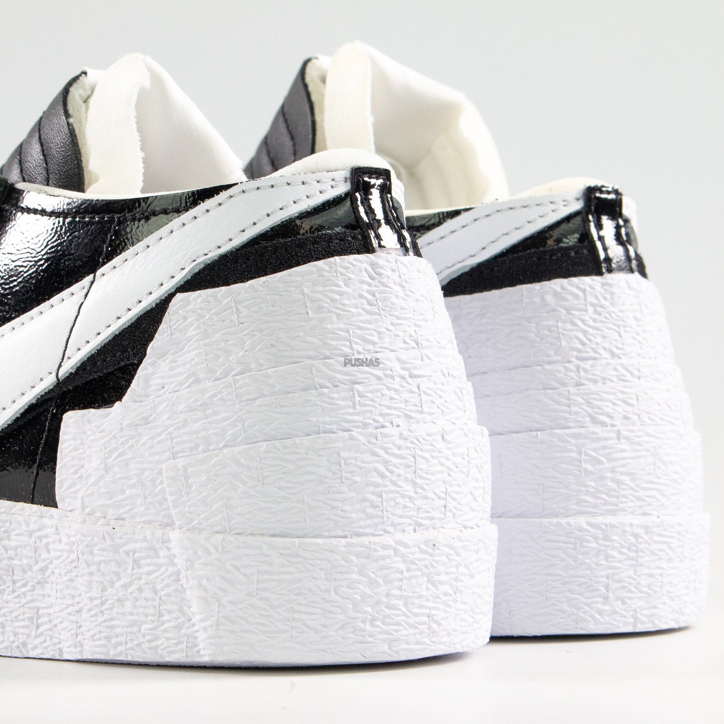 Blazer Low x Sacai 'Black Patent Leather' (2022)