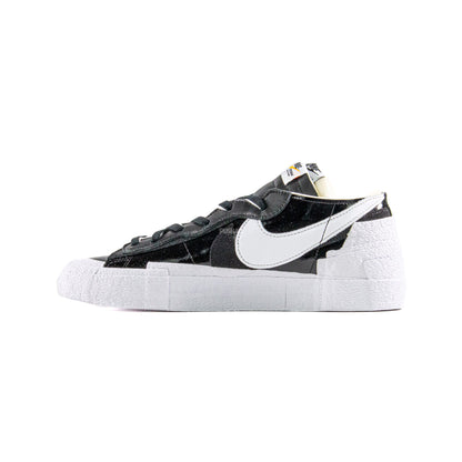 Blazer Low x Sacai 'Black Patent Leather' (2022)