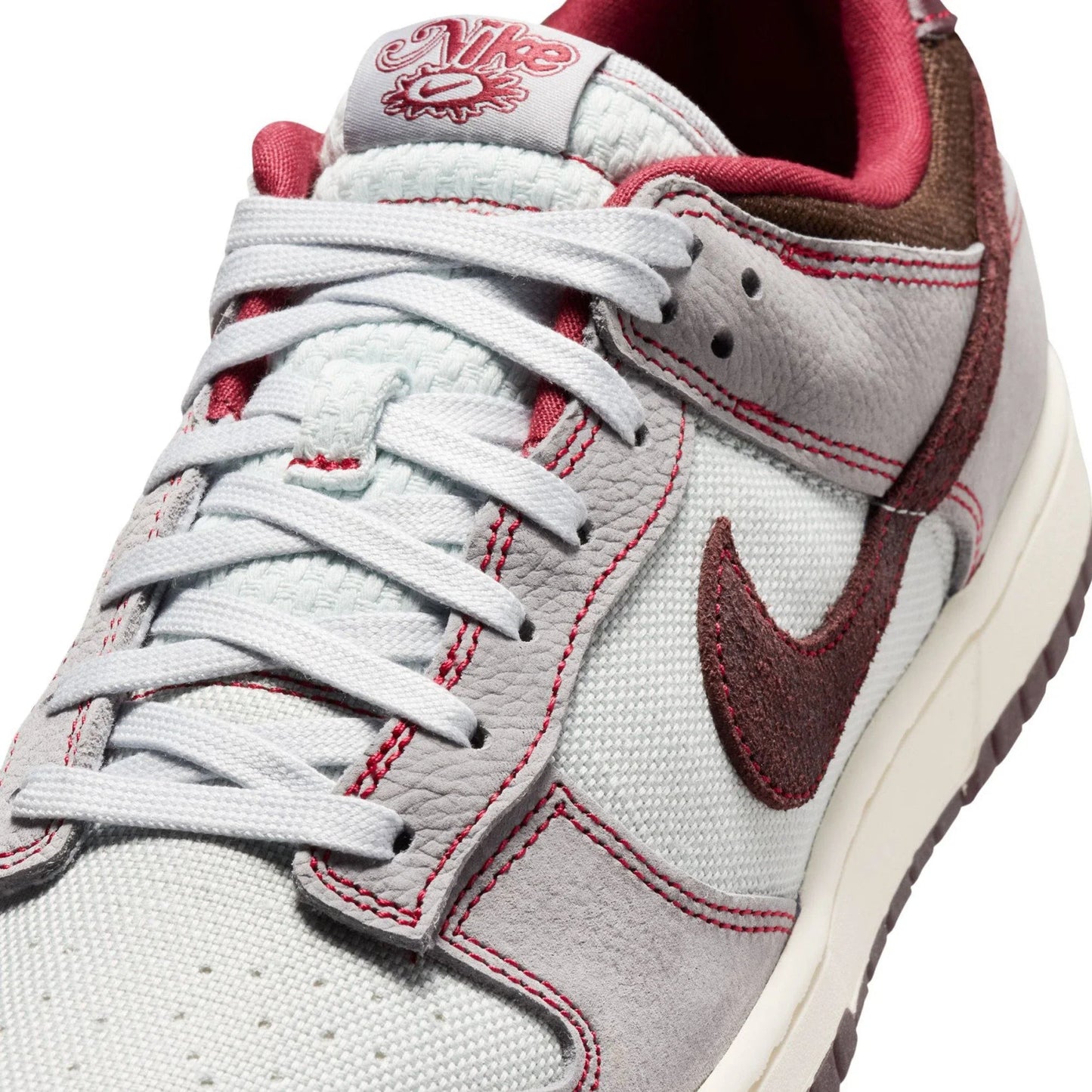 Dunk Low Canvas 'Pure Platinum Burgundy Crush' (2026)