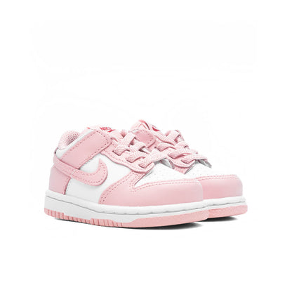 Dunk Low (TD) - White/Pink Glaze/Pomegranate