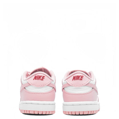 Dunk Low (TD) - White/Pink Glaze/Pomegranate