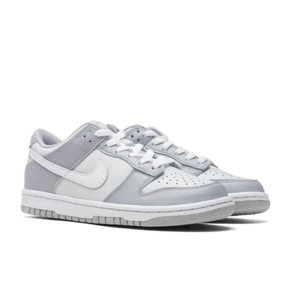 Dunk Low (GS) - Pure Platinum/White/Wolf Grey