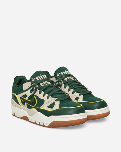NIGO Air Force 3 Low Sneakers Forest Green / Oatmeal