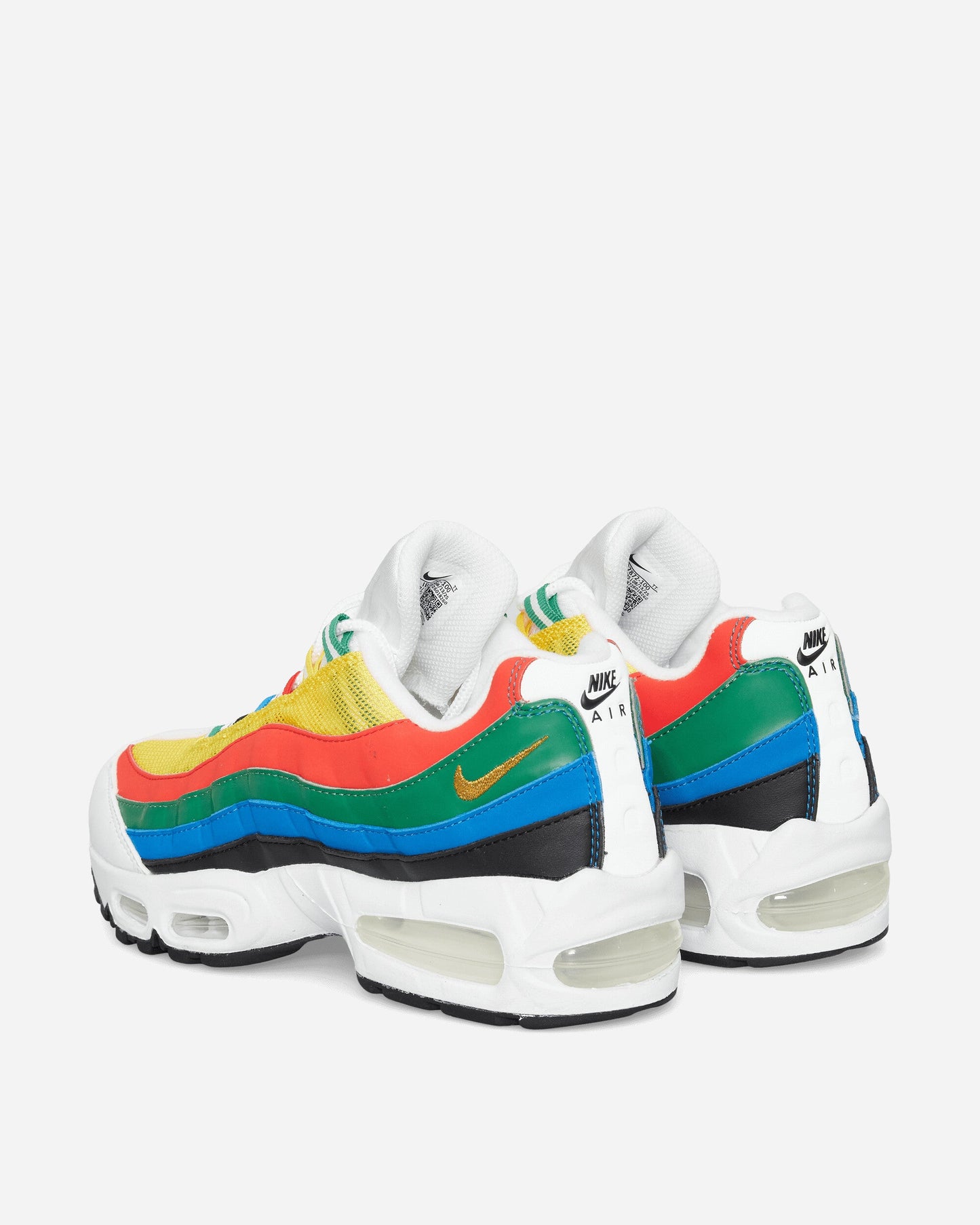 Air Max 95 Big Bubble Sneakers Varsity Maize / Chile Red / Classic Green / Photo Blue